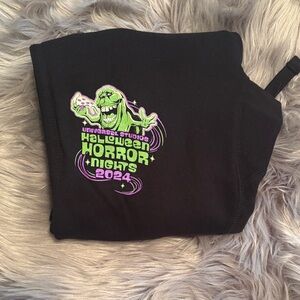 Universal Studios Black Halloween Horror Nights 2024 Ghostbusters joggers